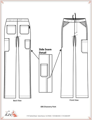 																	Мужские медицинские брюки KOI 606T																