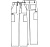 																	Мужские медицинские брюки Dickies DK015T																
