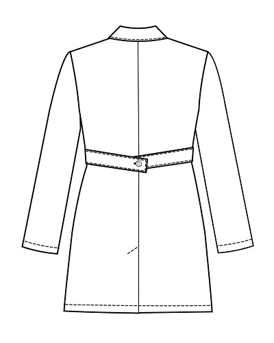 																	Женский медицинский халат Barco Uniforms 4481																