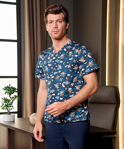 																	Медицинский топ унисекс ENIGMA 1223019																