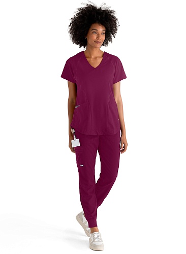 																	Женский медицинский топ Barco Uniforms GIT087 США																