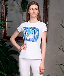 																	Женская медицинская футболка ENIGMA 618002 Россия																