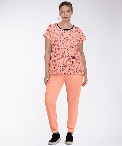 																	Женский медицинский топ KOI B129PR США																