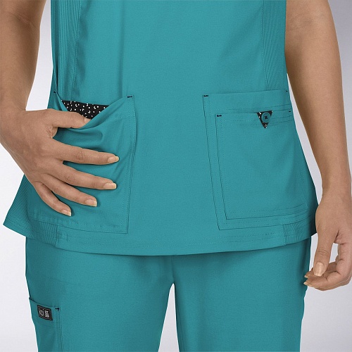 																	Женский медицинский топ KOI 374 США																