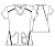 																	Женский медицинский топ Barco Uniforms 7188 США																