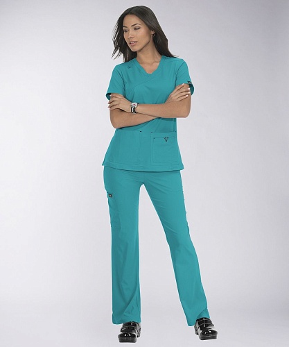 																	Женский медицинский топ KOI 374 США																