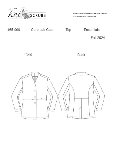 																	Женский медицинский халат KOI 465																