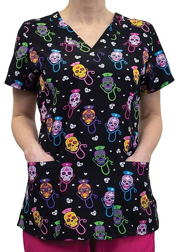 																	Женский медицинский топ MAEVN 9810 США																