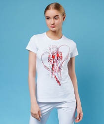 																	Женская медицинская футболка ENIGMA 618002 Россия																