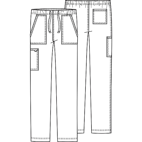 																	Медицинские брюки унисекс Cherokee WW020T																