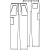 																	Медицинские брюки унисекс Cherokee WW020T																