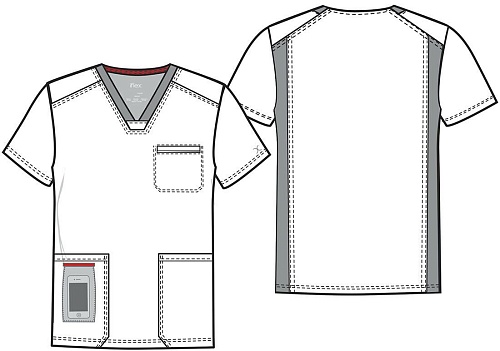 																	Мужской медицинский топ Cherokee CK661																