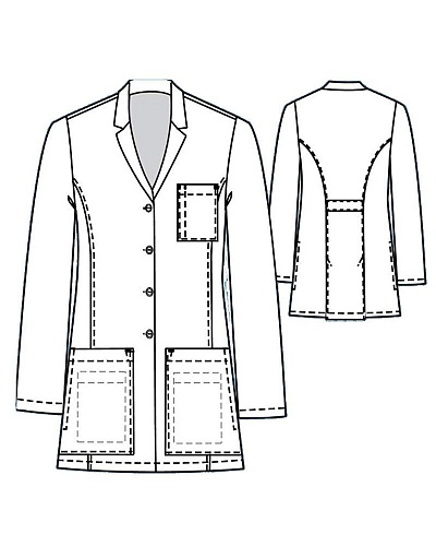 																	Женский медицинский халат Barco Uniforms LBC001																