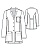 																	Женский медицинский халат Barco Uniforms LBC001																
