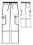 																	Мужские медицинские брюки Barco Uniforms 0212																