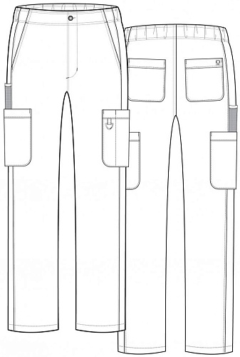 																	Мужские медицинские брюки MAEVN 8308T																