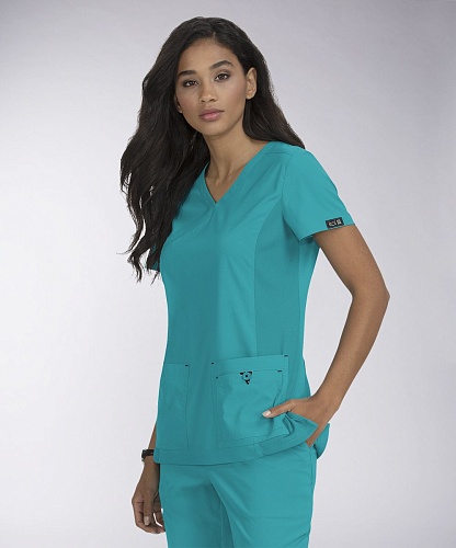 																	Женский медицинский топ KOI 374 США																