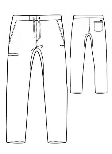 																	Мужские медицинские брюки Barco Uniforms GEP002																