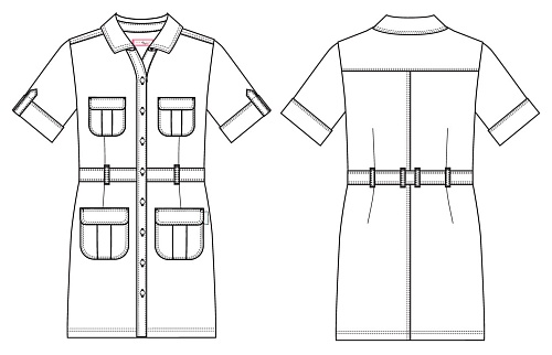 																	Женский медицинский халат KOI 905																