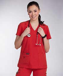 																	Женский медицинский топ KOI 373 США																