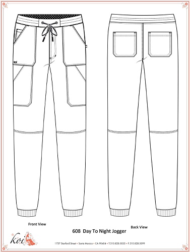 																	Мужские медицинские брюки KOI 608R																