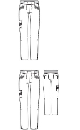 																	Женские медицинские брюки Barco Uniforms GIP507																