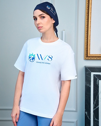 																	Женская медицинская футболка Women in surgery ENIGMA 624006																