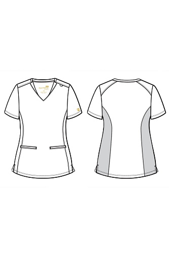 																	Женский медицинский топ MAEVN 3903 США																