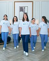 Женская медицинская футболка Women in surgery ENIGMA 624006