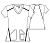 																	Женский медицинский топ Barco Uniforms 7188 США																