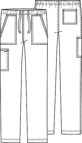 																	Медицинские брюки унисекс Cherokee WW020																