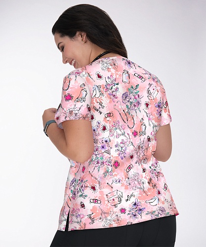 																	Женский медицинский топ KOI B120PR США																