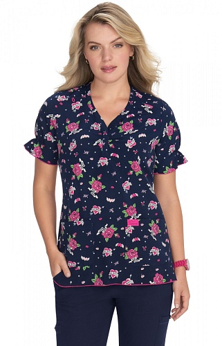 																	Женский медицинский топ KOI B126PR США																