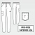 																	Женские медицинские брюки Barco Uniforms GRSP526																