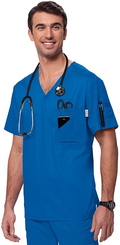 																	Мужской медицинский топ KOI 655																