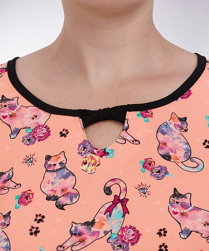 																	Женский медицинский топ KOI B129PR США																