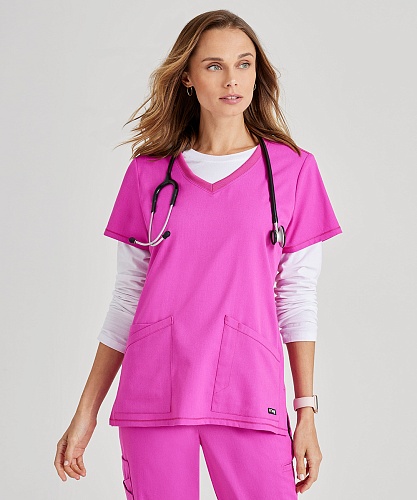 																	Женский медицинский топ Barco Uniforms GRST045 США																