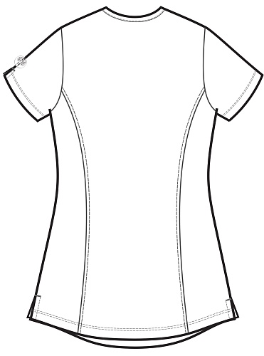 																	Женский медицинский топ Healing Hands 2525 США																