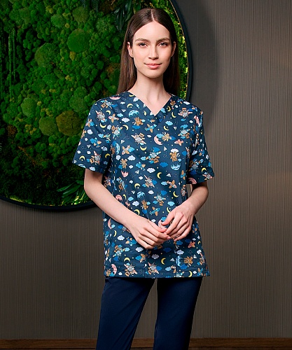 																	Медицинский топ унисекс ENIGMA 1223019																