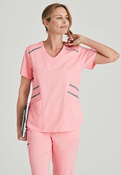 																	Женский медицинский топ Barco Uniforms GIT033 США																