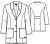 																	Женский медицинский халат Barco Uniforms 2402																