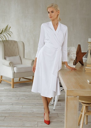 																	Медицинское платье ENIGMA 718016																