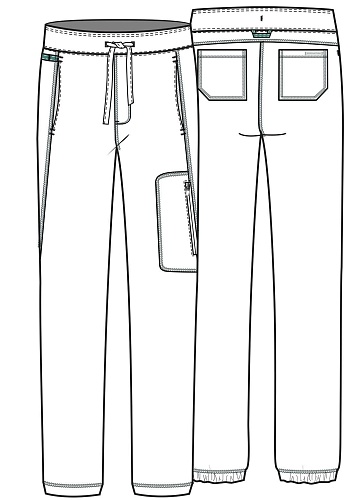 																	Мужские медицинские брюки Cherokee WW012																