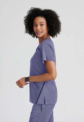 																	Женский медицинский топ Barco Uniforms 7188 США																