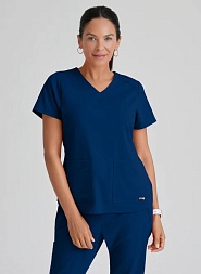 																	Женский медицинский топ Barco Uniforms GRST011 США																