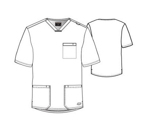 																	Мужской медицинский топ Barco Uniforms SKT020																