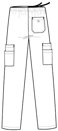 																	Мужские медицинские брюки Med Couture 8702																