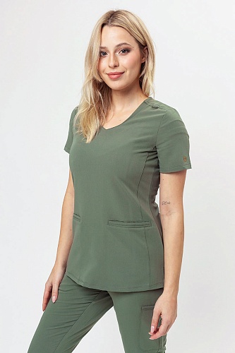 																	Женский медицинский топ MAEVN 3903 США																